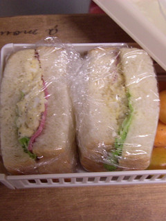 ♪忙しい朝に3分でサンドイッチお弁当♪-レシピのメイン写真