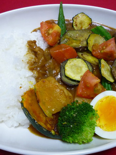 夏を彩る☆焼き野菜カレー-レシピのメイン写真