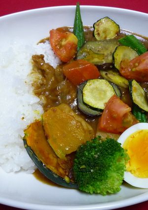 夏を彩る☆焼き野菜カレー-レシピのメイン写真