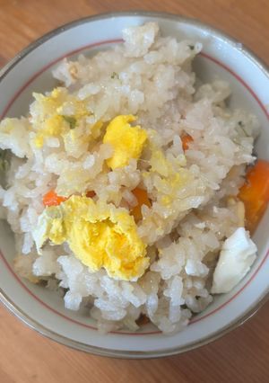 あさりと水菜の炊き込みご飯-レシピのメイン写真