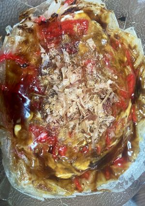 ライスペーパー　もやしお好み焼き-レシピのメイン写真