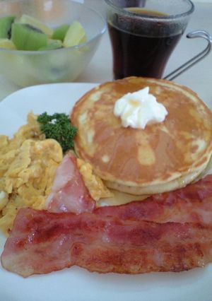 U.S.デニーズ風☆パンケーキ-レシピのメイン写真