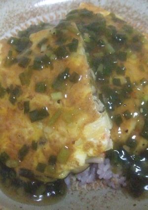 ネギたっぷり天津丼ஐあると思いマス´ω`-レシピのメイン写真