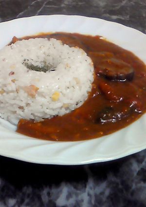 ＊茄子とトマトの野菜カレー＊-レシピのメイン写真