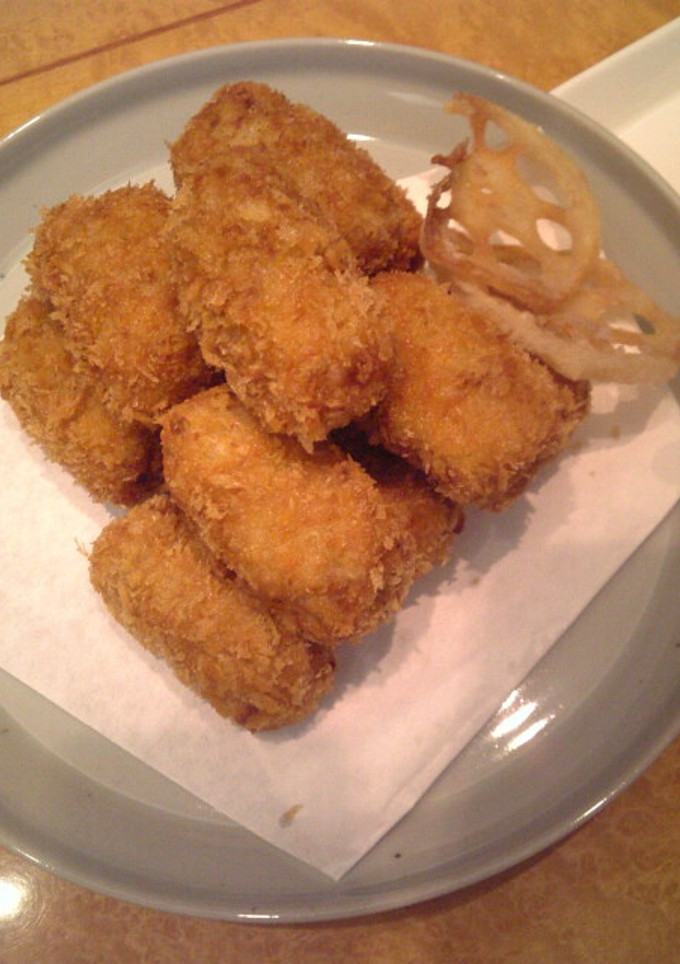 れんこんと鶏ひき肉のしんじょう揚げ-レシピのメイン写真