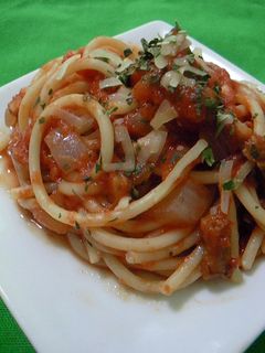ランチにぴったり♪濃厚トマトパスタ-レシピのメイン写真
