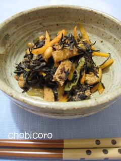 だし要らず!ツナ入りひじき煮-レシピのメイン写真