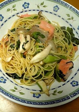 鮭としめじのパスタ-レシピのメイン写真