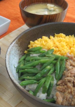わが家の定番☆3色そぼろ丼♪-レシピのメイン写真