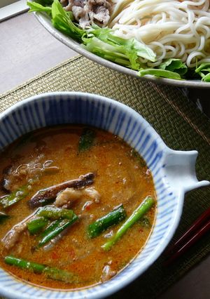ぴり辛激うま! ごま味噌つけ麺だれ☆☆☆-レシピのメイン写真