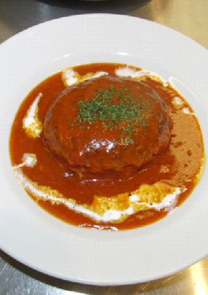 簡単煮込みハンバーグ-レシピのメイン写真