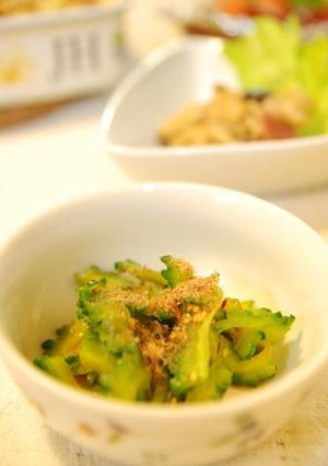 簡単。ゴーヤの酢の物！-レシピのメイン写真