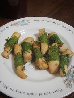 絶品!しそを巻いた、鶏ササミ揚げ★-レシピのメイン写真