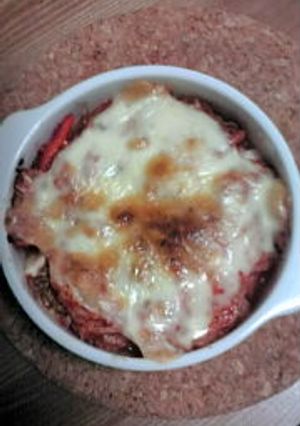 おつまみにも！簡単☆キムチ豆腐グラタン☆-レシピのメイン写真