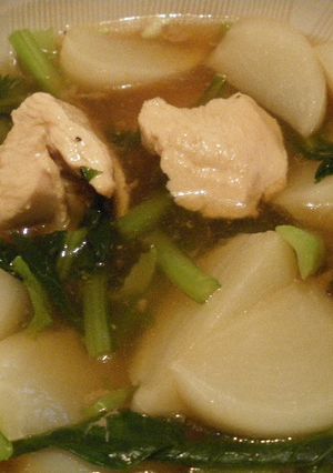 ほっこり鶏胸肉とカブのスープ-レシピのメイン写真