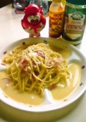低脂肪乳で☆カルボナーラ-レシピのメイン写真