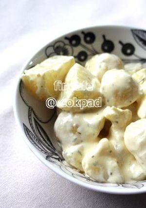 スペイン料理★ポテトのにんにくマヨソース-レシピのメイン写真