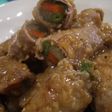 豚ロースの肉巻き