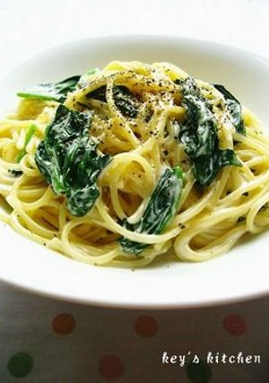 チーズクリームパスタ-レシピのメイン写真