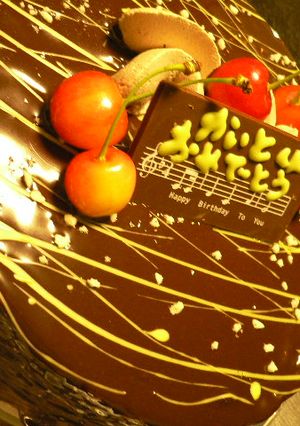 ちょっと大人のチョコレートケーキ。-レシピのメイン写真