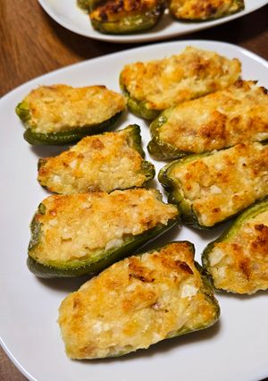 ツナピー焼き-レシピのメイン写真