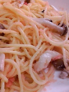 たらことしめじのスパゲッティ-レシピのメイン写真
