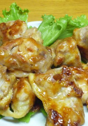 鶏もも肉の梅味噌焼き-レシピのメイン写真