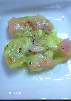 じゃがいもとハムのチーズ焼き-レシピのメイン写真