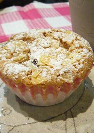 クランベリーと胡桃のアーモンドケーキ-レシピのメイン写真