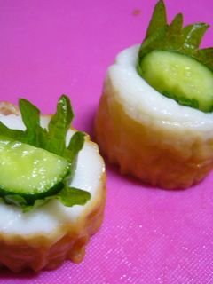 夏らしく、紫蘇&胡瓜&竹輪-レシピのメイン写真