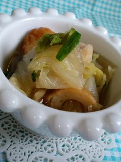 白菜とちくわの煮浸し-レシピのメイン写真