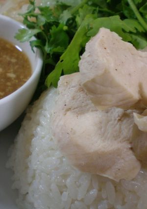 簡単カフェご飯！カオマンガイ(海南鶏飯)-レシピのメイン写真