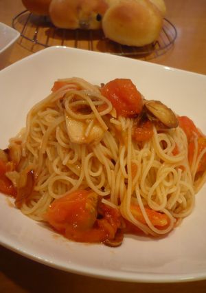 フレッシュトマトのパスタ-レシピのメイン写真