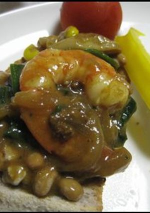 ♪手作りパンで納豆カレートースト♪-レシピのメイン写真