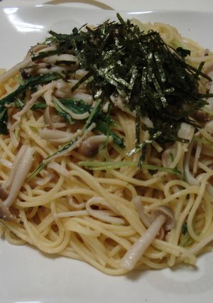 和風♪たらこのポン酢でさっぱりパスタ♡-レシピのメイン写真