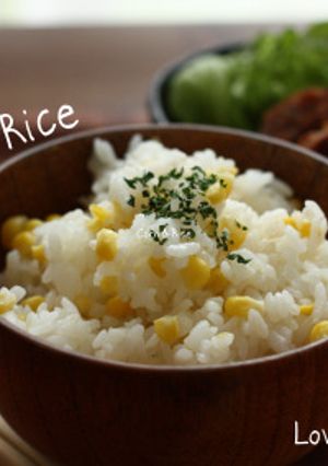 とうもろこしの炊き込みごはん-レシピのメイン写真