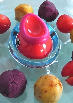 ☆Love離乳食☆手づかみスイートポテト-レシピのメイン写真