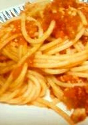 野菜たっぷりミートソースパスタ-レシピのメイン写真
