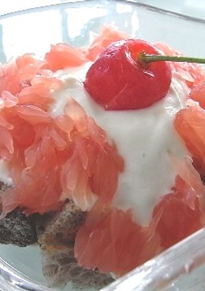 ☆Love離乳食☆パンのヨーグルトパフェ-レシピのメイン写真