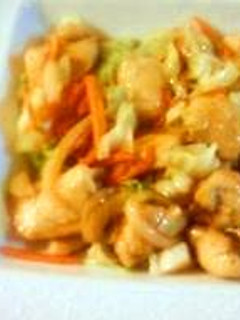 かじきと野菜の和風炒め-レシピのメイン写真