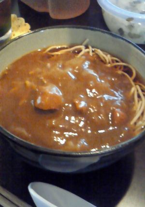 手抜きレシピ☆カレーそば-レシピのメイン写真