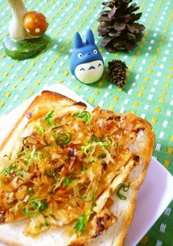 油揚げの和風味噌トースト-レシピのメイン写真