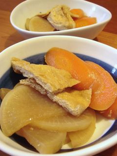 大根と人参と油揚げの重ね煮-レシピのメイン写真