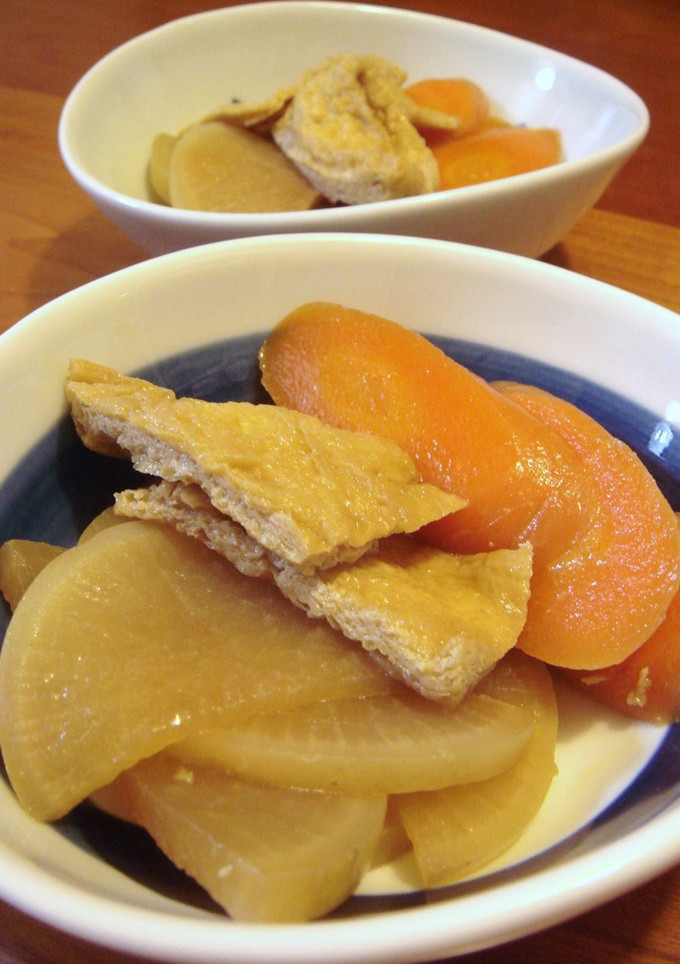 大根と人参と油揚げの重ね煮-レシピのメイン写真