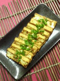厚揚げのしょうが焼き-レシピのメイン写真