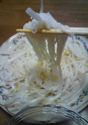 ｼｬｷｼｬｷ☆素麺-レシピのメイン写真