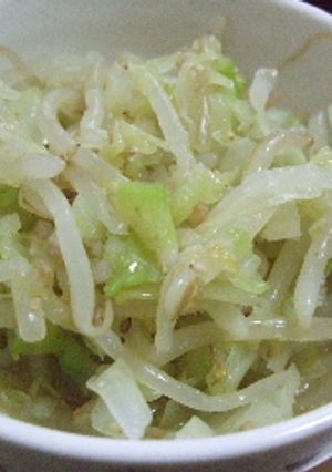 簡単！もやしキャベツのおひたし-レシピのメイン写真