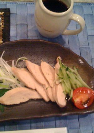 蒸し鶏-レシピのメイン写真
