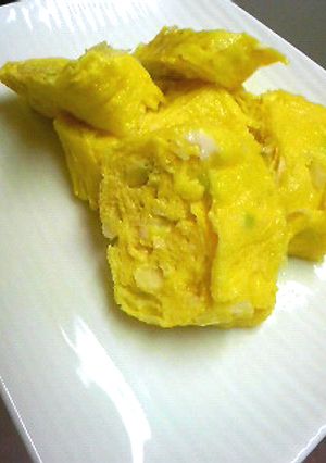 ネギ入り玉子焼き♪ごま油風味★-レシピのメイン写真