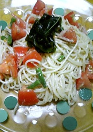 トマトとツナの冷製パスタ＾＾-レシピのメイン写真